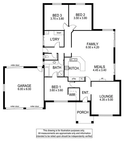 Floorplan of Homely house listing, 5 Eyre Court, Mount Gambier SA 5290