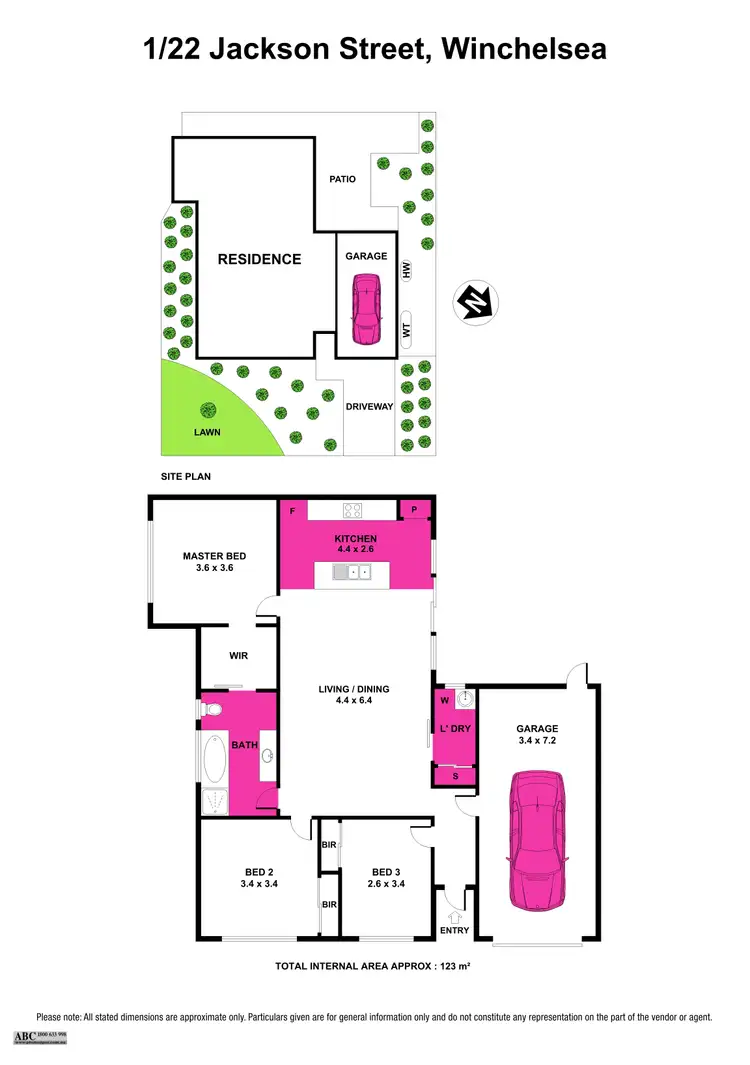 Floorplan of Homely house listing, 1/22 Jackson Street, Winchelsea VIC 3241