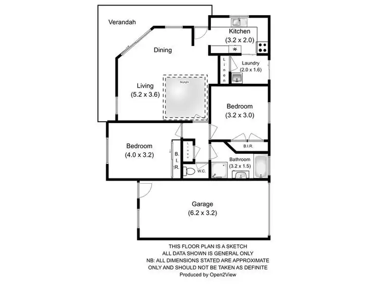 Floorplan of Homely unit listing, 1/30 Hilton Place, Norwood TAS 7250
