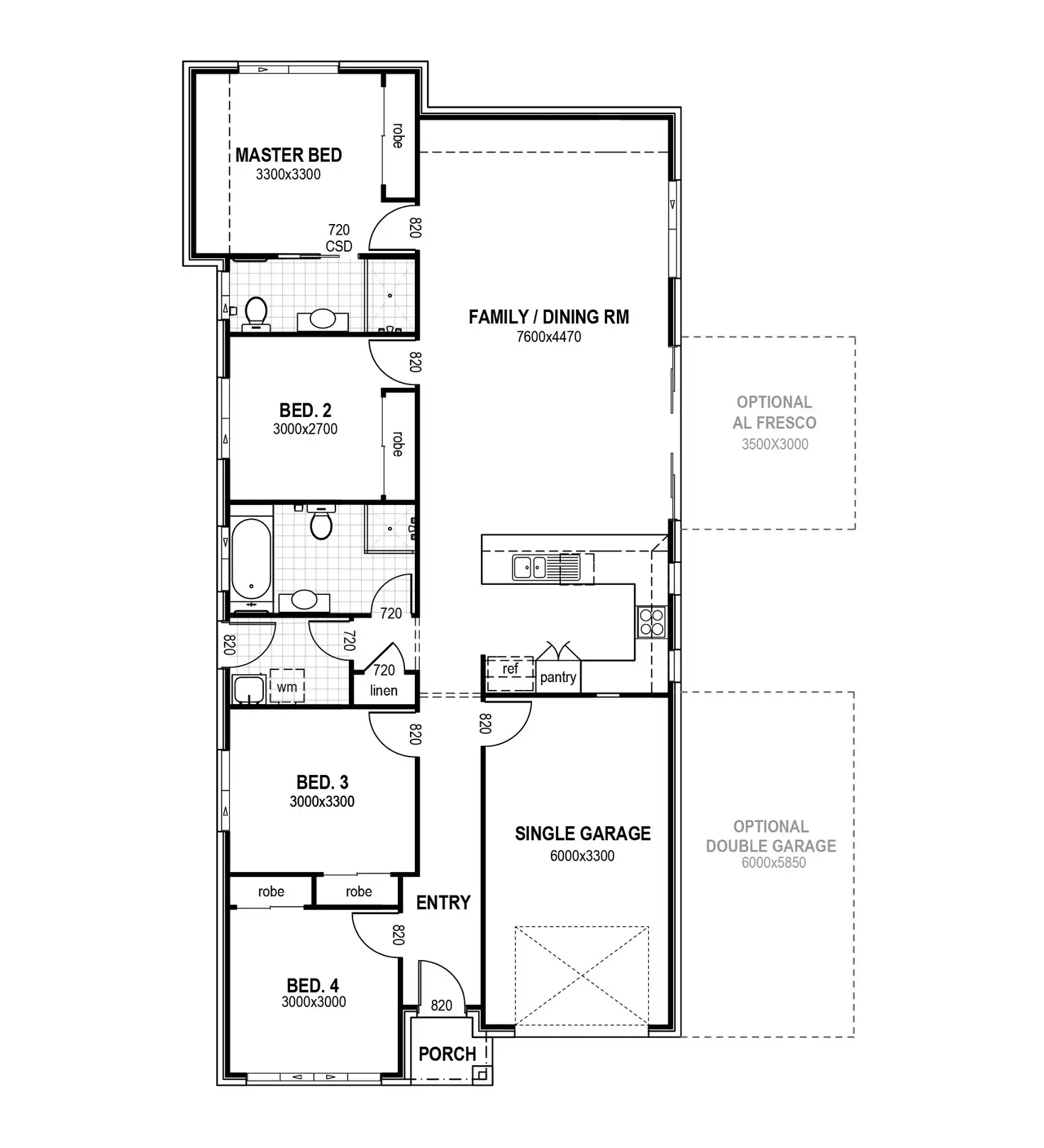Floorplan of Homely house listing, 54 Page Avenue, Dubbo NSW 2830