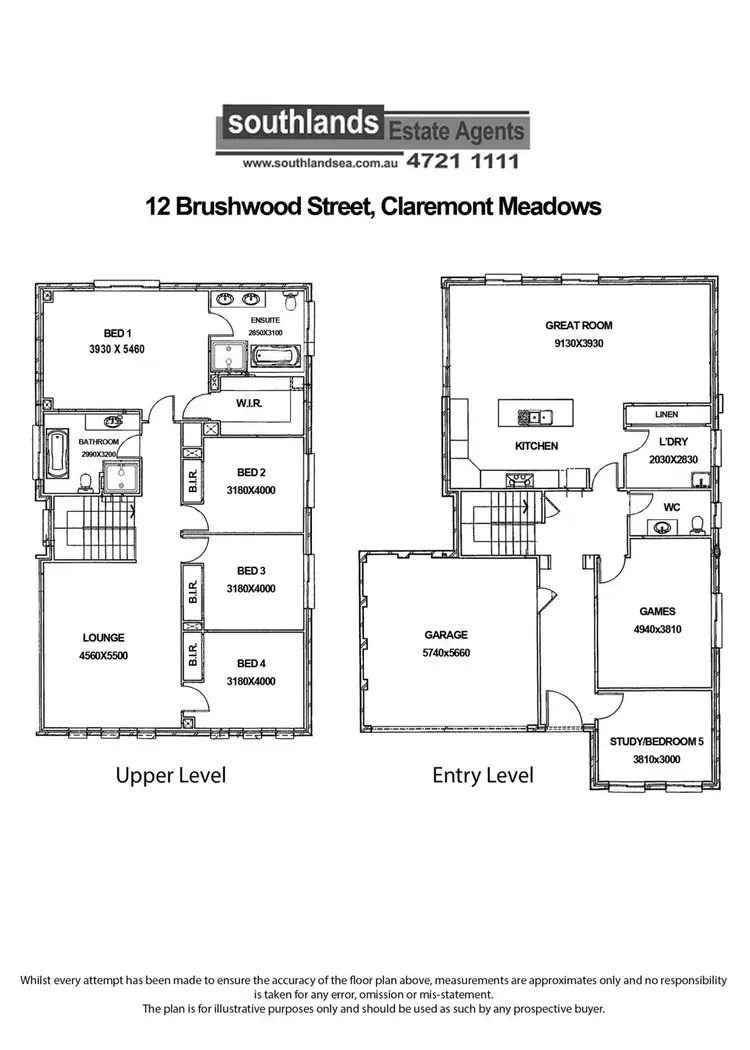 Floorplan of Homely house listing, 12 Brushwood Street, Claremont Meadows NSW 2747