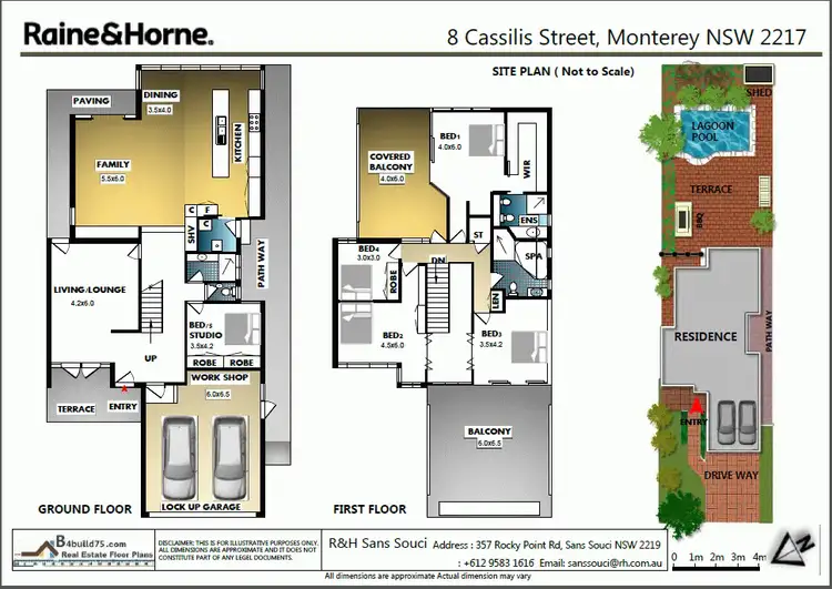 Floorplan of Homely house listing, 8 Cassilis Street, Monterey NSW 2217