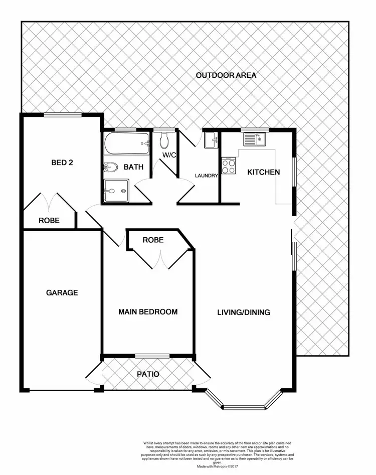 Floorplan of Homely house listing, 2/15 Proserpine Close, Ashtonfield NSW 2323
