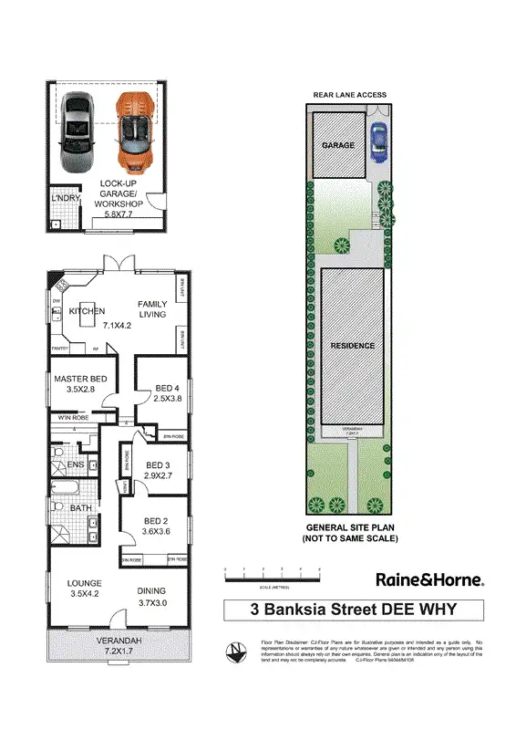 Floorplan of Homely house listing, 3 Banksia Street, Dee Why NSW 2099