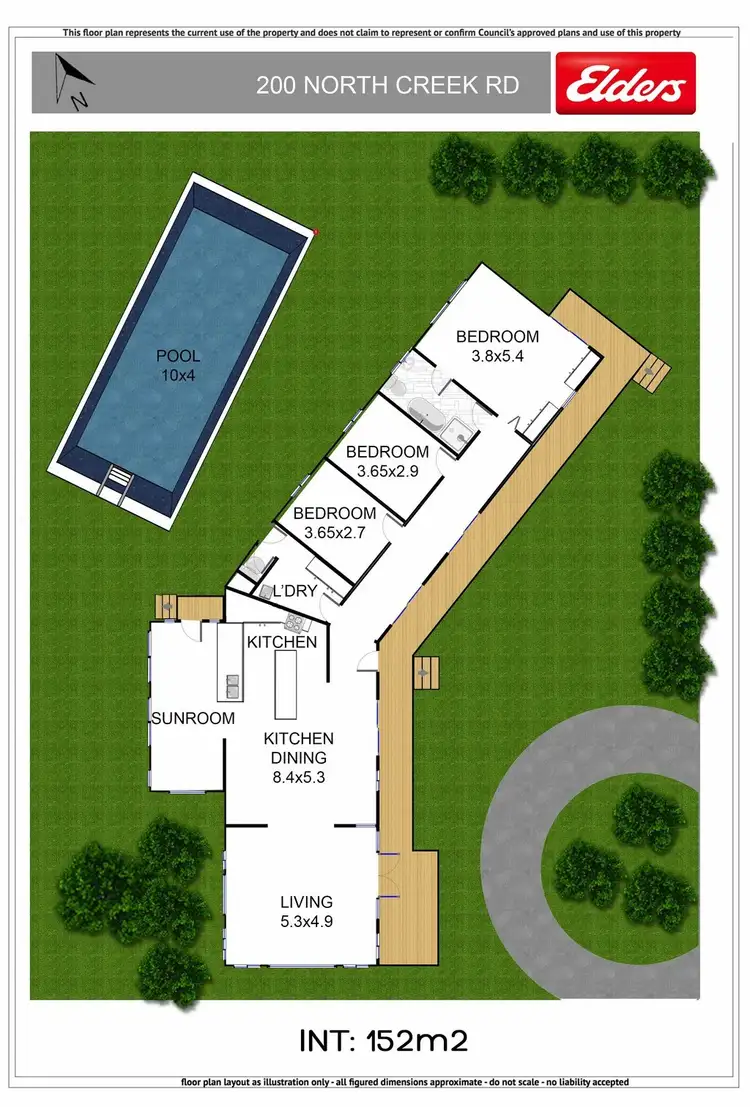 Floorplan of Homely house listing, 200 North Creek Road, Ballina NSW 2478