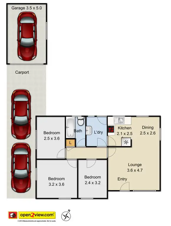 Floorplan of Homely house listing, 4 Gasmata Crescent, Whalan NSW 2770