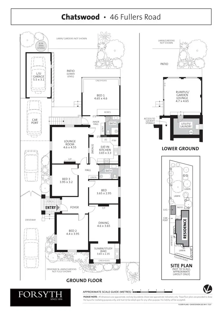 Floorplan of Homely house listing, 46 Fullers Road, Chatswood NSW 2067