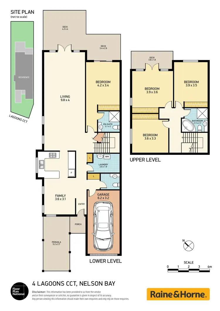 Floorplan of Homely house listing, 4 Lagoons Circuit, Nelson Bay NSW 2315