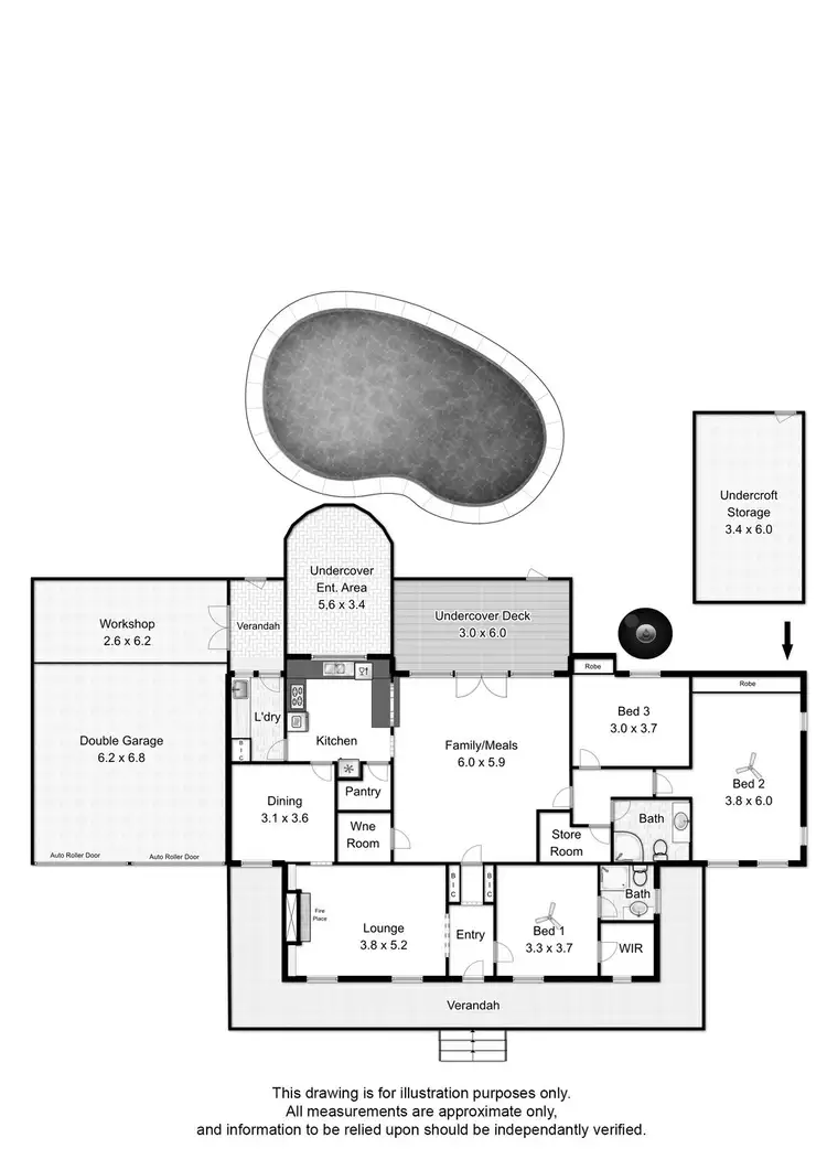 Floorplan of Homely house listing, 5 Rangeview Rise, Aberfoyle Park SA 5159