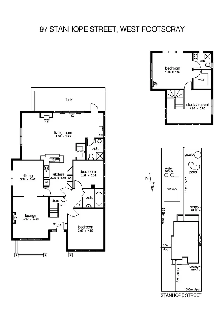 Floorplan of Homely house listing, 97 Stanhope Street, West Footscray VIC 3012