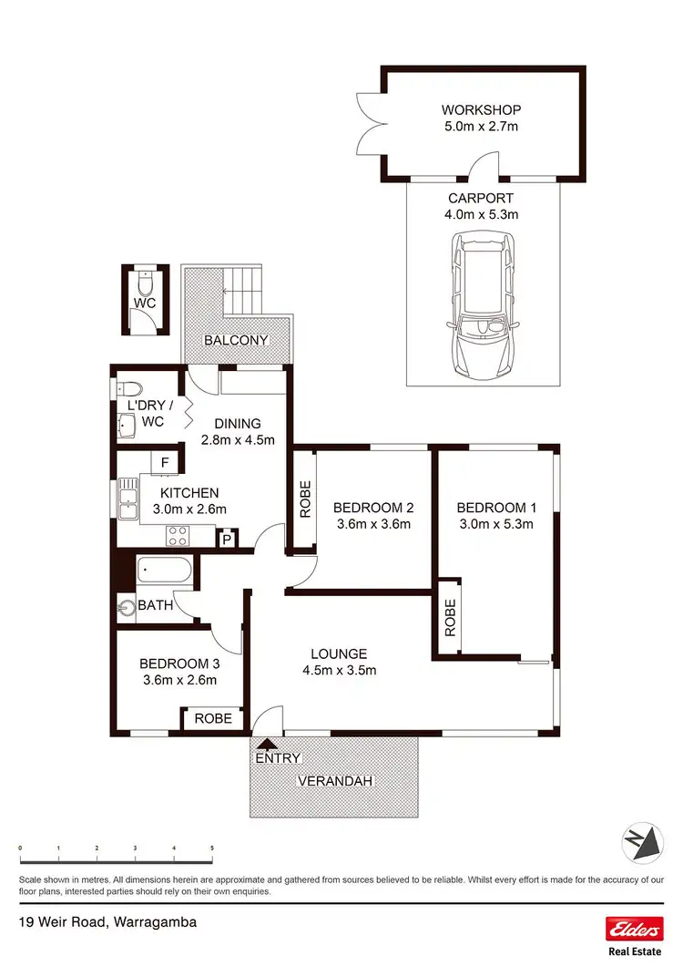 Floorplan of Homely house listing, 19 Weir Road, Warragamba NSW 2752