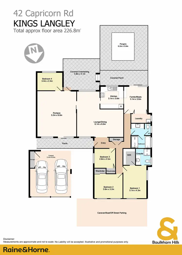 Floorplan of Homely house listing, 42 Capricorn Road, Kings Langley NSW 2147