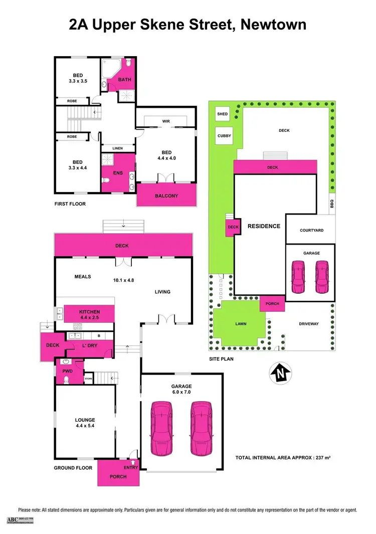 Floorplan of Homely house listing, 2A Upper Skene Street, Newtown VIC 3220