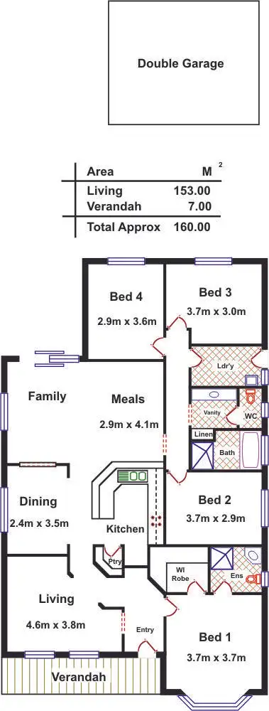 Floorplan of Homely house listing, 6/50 Panter Street, Willaston SA 5118