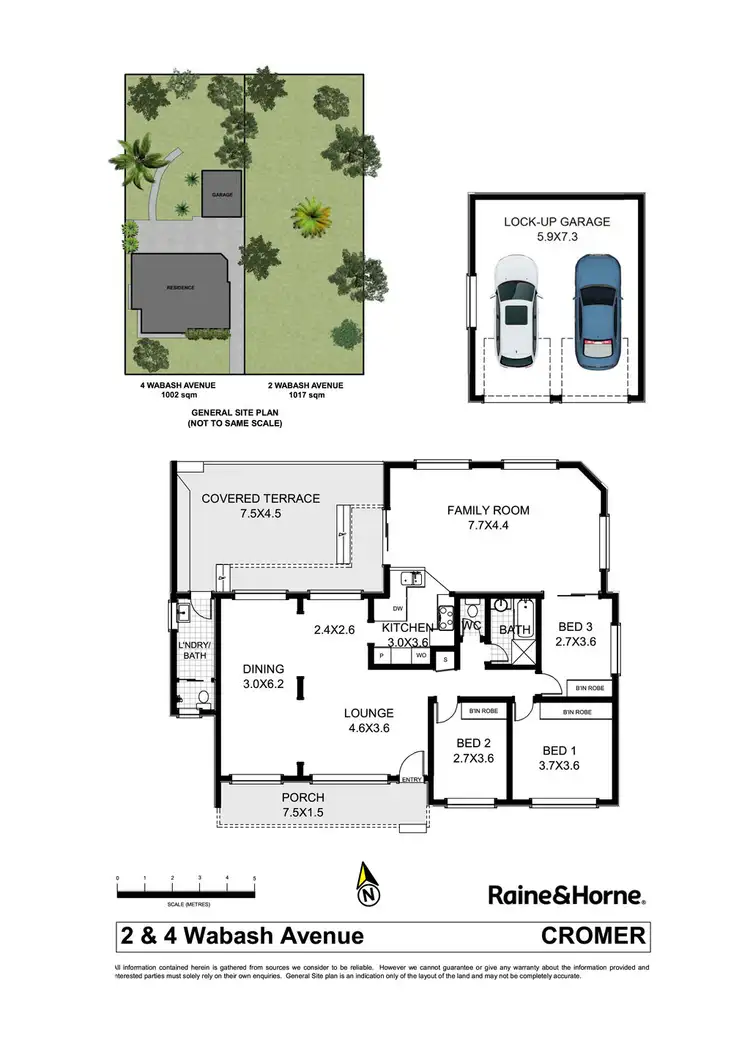 Floorplan of Homely house listing, 2 & 4 Wabash Avenue, Cromer NSW 2099