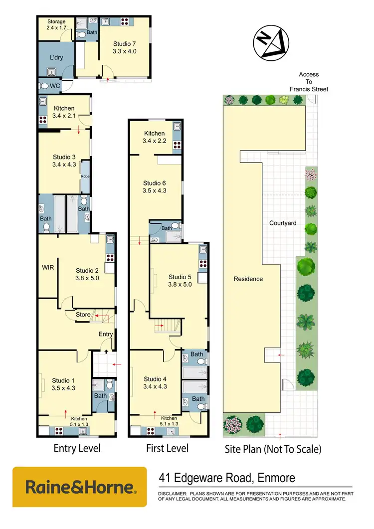 Floorplan of Homely block of units listing, 41 Edgeware Road, Enmore NSW 2042