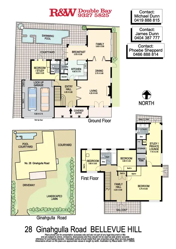 Floorplan of Homely house listing, 28 Ginahgulla Road, Bellevue Hill NSW 2023
