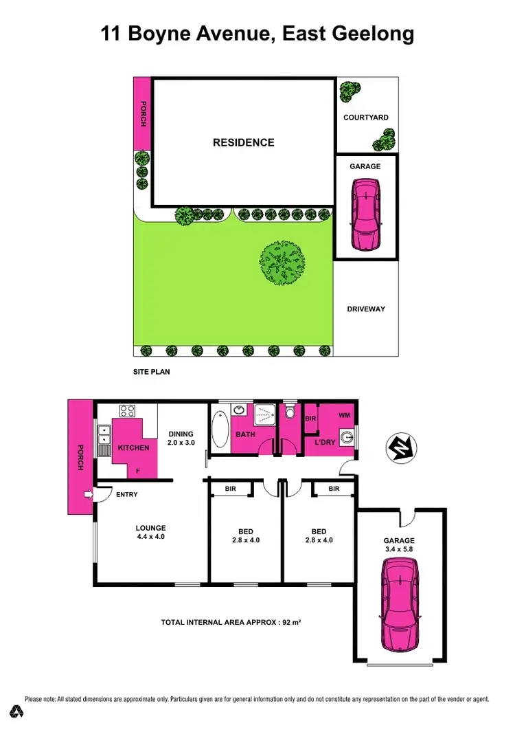 Floorplan of Homely unit listing, 11/12 Boyne Avenue, East Geelong VIC 3219