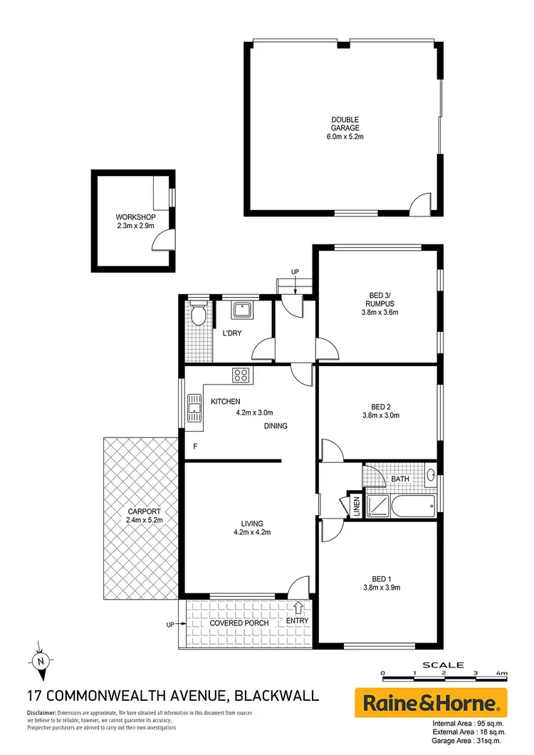Floorplan of Homely house listing, 17 Commonwealth Avenue, Blackwall NSW 2256