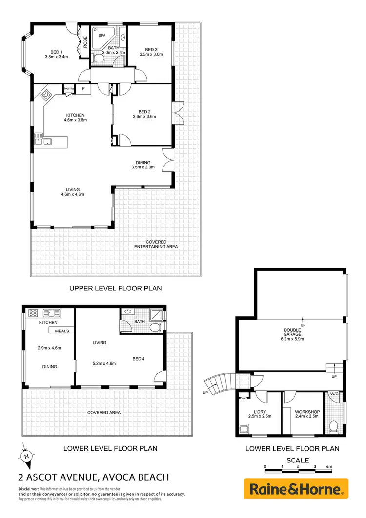 Floorplan of Homely house listing, 2-4 Ascot Avenue, Avoca Beach NSW 2251