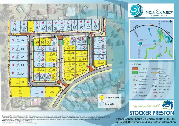 Floorplan of Homely land listing, Lot 6 Lakes Entrance, Dunsborough WA 6281