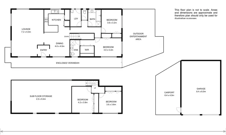Floorplan of Homely house listing, 61 Purdie Street, West Moonah TAS 7009