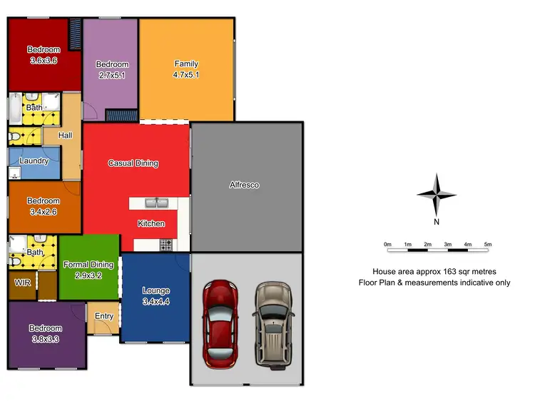 Floorplan of Homely house listing, 26 Bert Whiteley Place, Orange NSW 2800