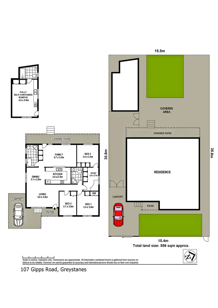 Floorplan of Homely house listing, 107 Gipps Road, Greystanes NSW 2145