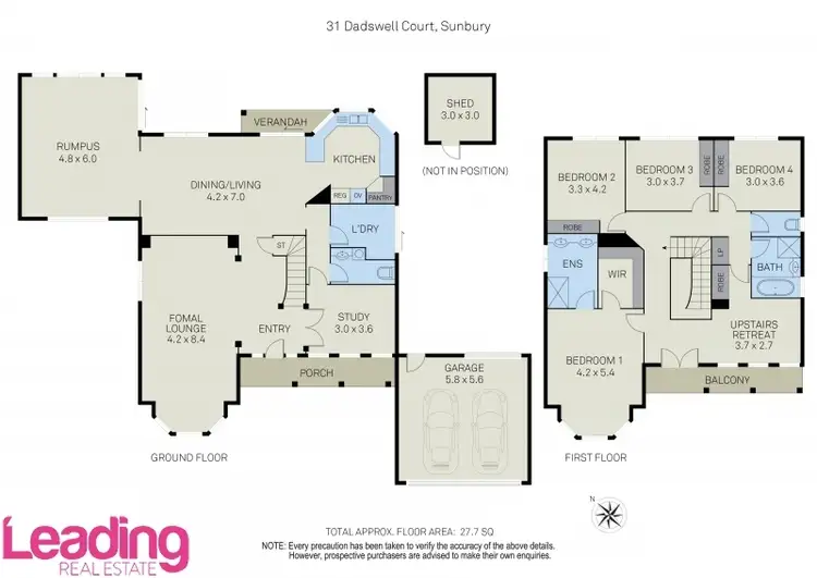 Floorplan of Homely house listing, 31 Dadswell Court, Sunbury VIC 3429