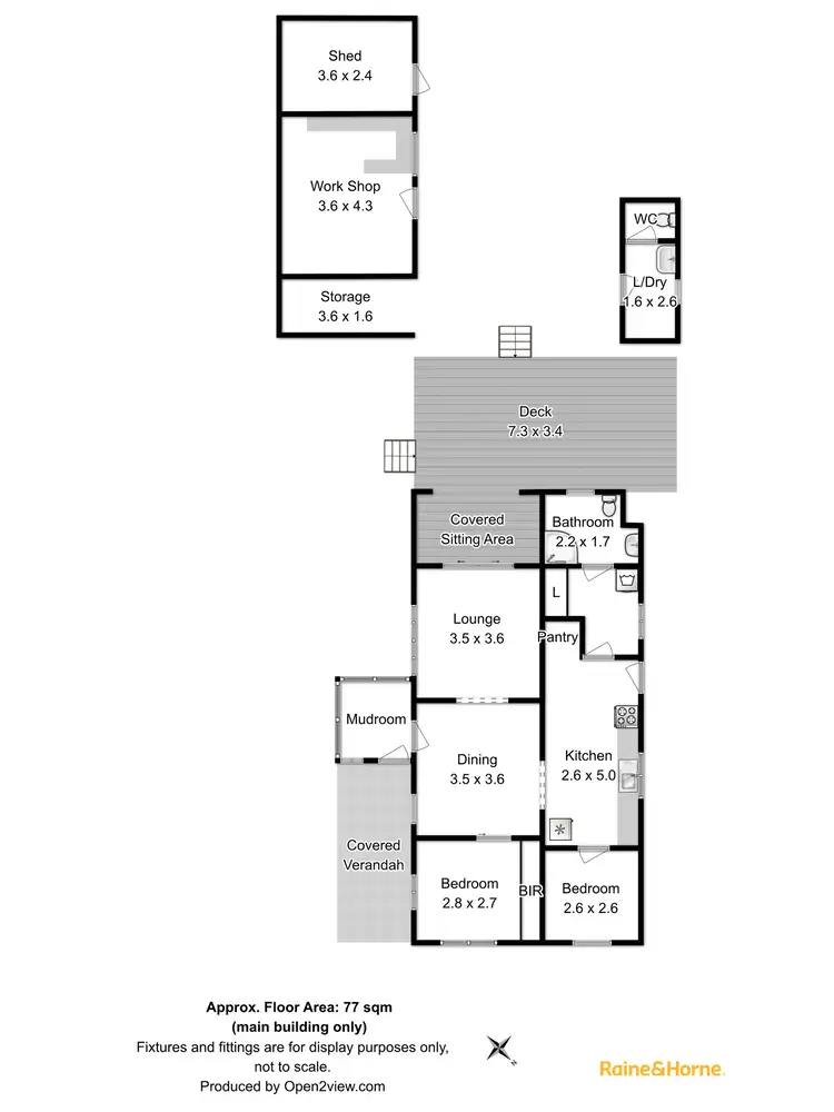 Floorplan of Homely house listing, 12 Raynors Road, Midway Point TAS 7171