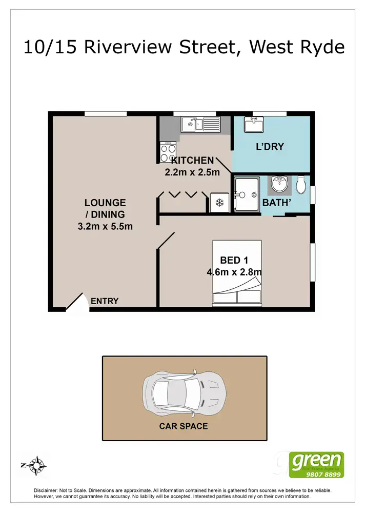 Floorplan of Homely unit listing, 10/15 Riverview Street, West Ryde NSW 2114