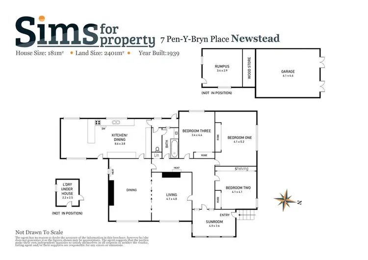 Floorplan of Homely house listing, 7 Pen-Y-Bryn Place, East Launceston TAS 7250
