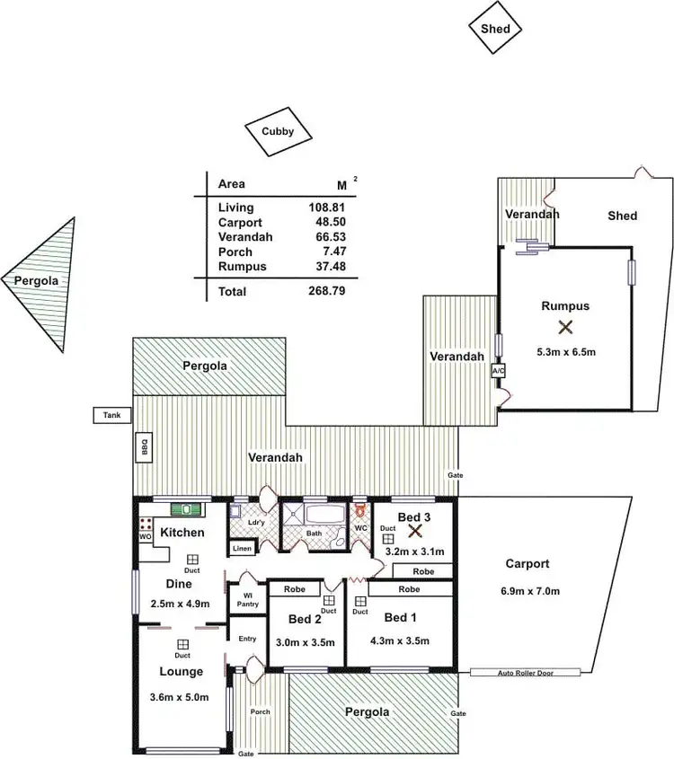 Floorplan of Homely house listing, 63 Warringa Street, Salisbury Plain SA 5109