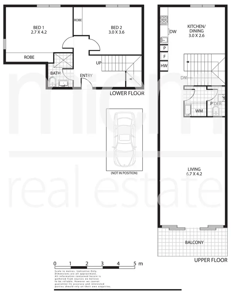 Floorplan of Homely apartment listing, 205/50 Dow Street, Port Melbourne VIC 3207