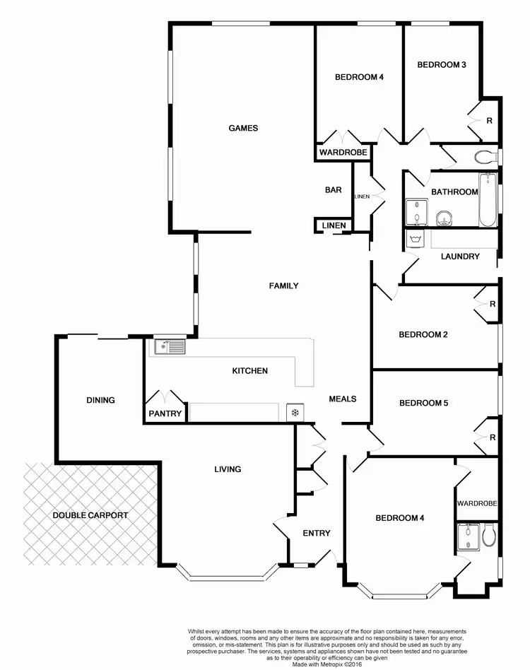 Floorplan of Homely house listing, 14 Burnby Cross, Leeming WA 6149