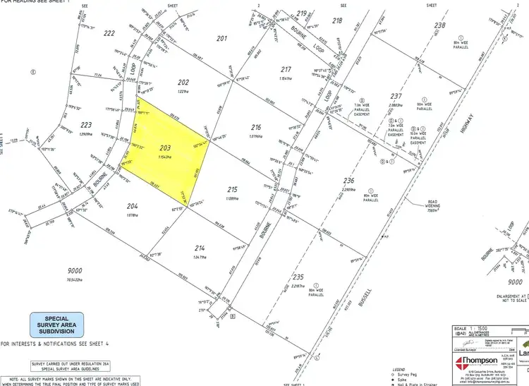 Floorplan of Homely land listing, Lot 203 Bourne Loop, Stratham WA 6237