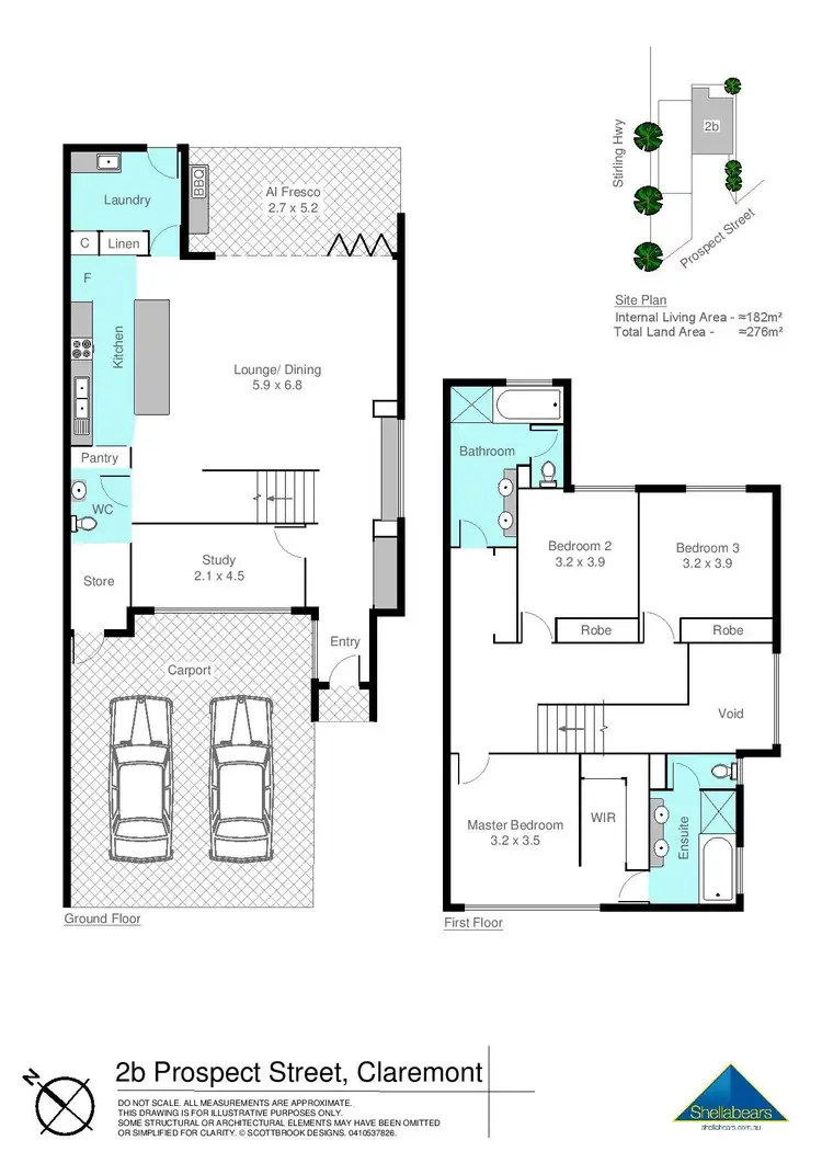 Floorplan of Homely house listing, 2b Prospect Street, Claremont WA 6010