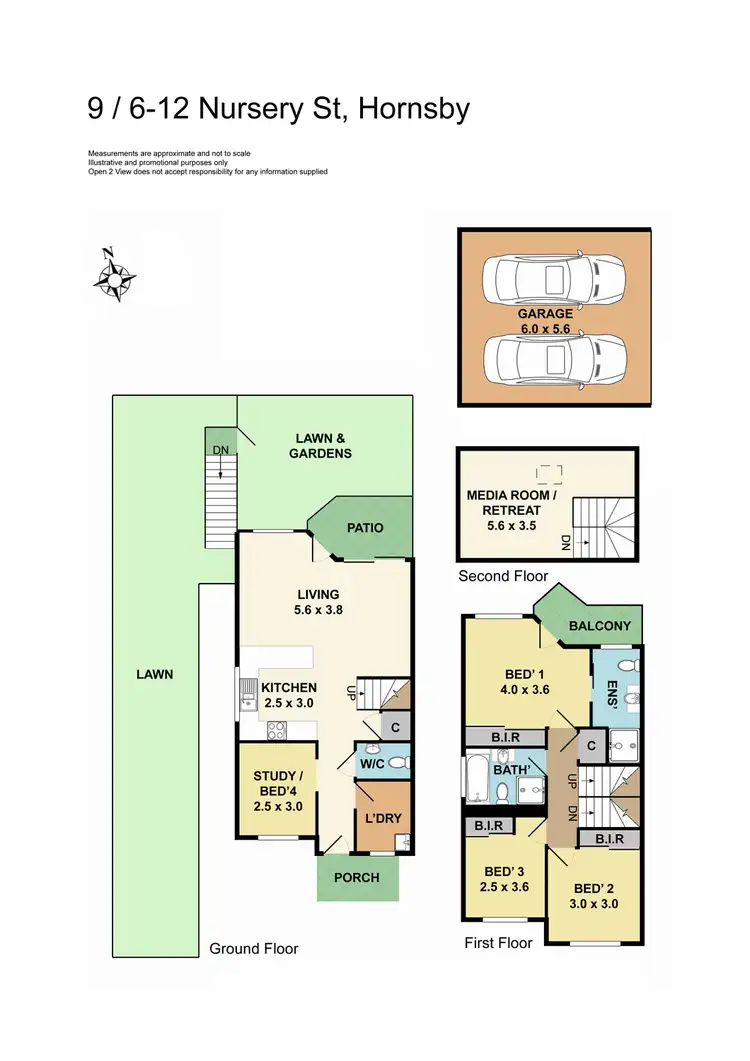 Floorplan of Homely house listing, 9/6-12 Nursery Street, Hornsby NSW 2077