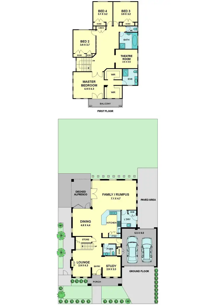 Floorplan of Homely house listing, 3 Woodruff Avenue, Maribyrnong VIC 3032