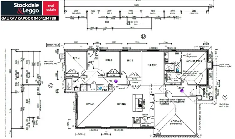 Floorplan of Homely house listing, Address available on request