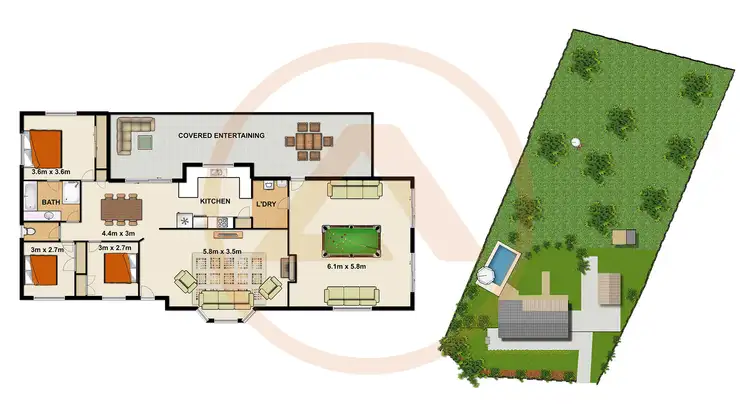 Floorplan of Homely house listing, 11-15 Palmerston Court, Munruben QLD 4125