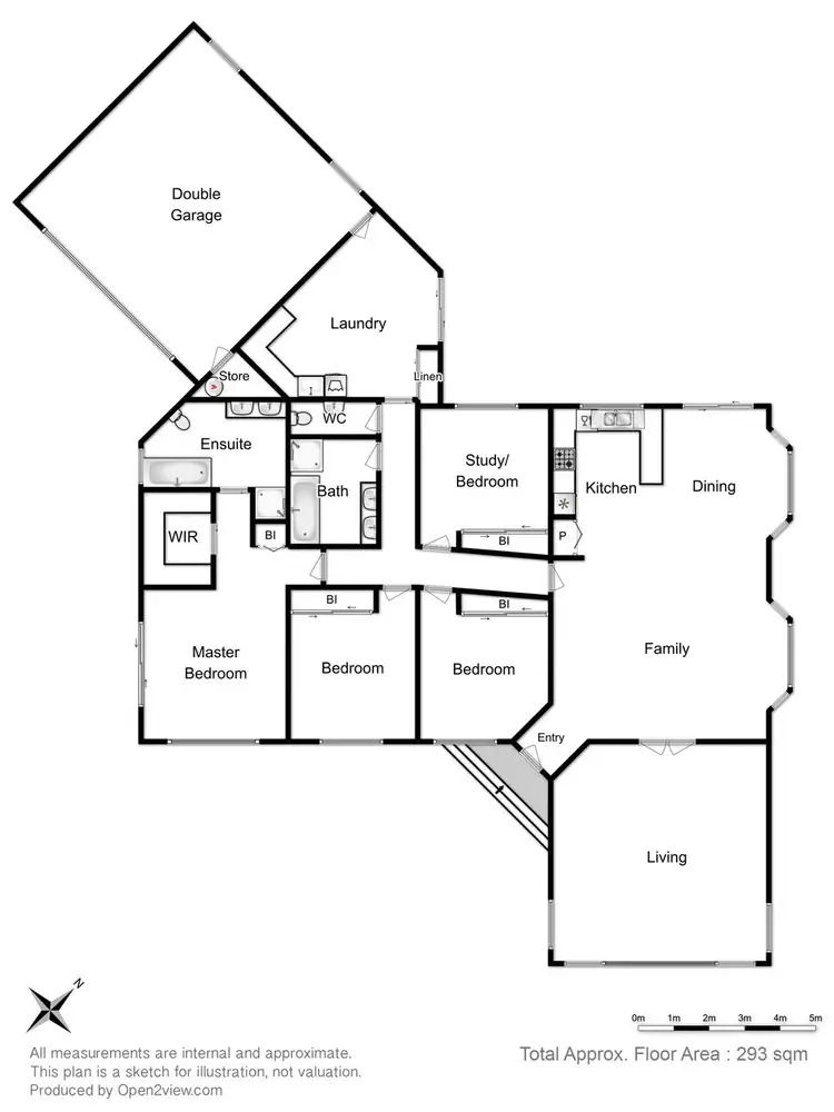 Floorplan of Homely house listing, 59 Kingston View Drive, Kingston TAS 7050