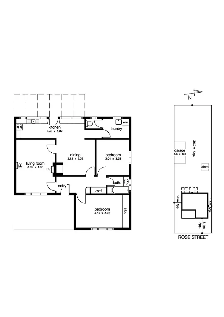 Floorplan of Homely house listing, 9 Rose Street, Altona VIC 3018