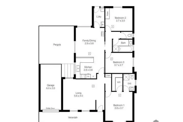 Floorplan of Homely house listing, 3 River Drive, Athelstone SA 5076