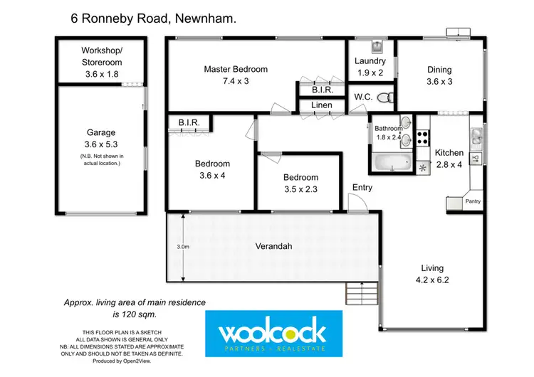Floorplan of Homely house listing, 6 Ronneby Road, Newnham TAS 7248