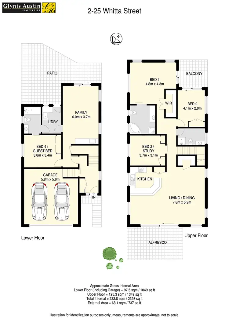 Floorplan of Homely house listing, 25 Whitta Street, Red Hill QLD 4059