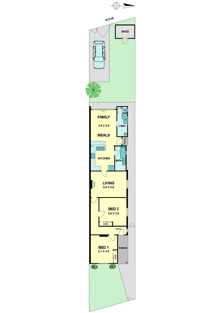 Floorplan of Homely house listing, 757 Mt Alexander Road, Essendon VIC 3040