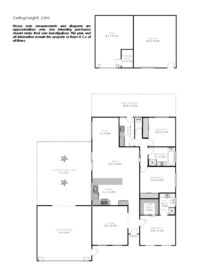 Floorplan of Homely house listing, 19 Wilkie Drive, Irymple VIC 3498
