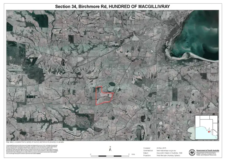 Floorplan of Homely rural property listing, Sec 34, 1100 Birchmore Rd, Macgillivray SA 5223