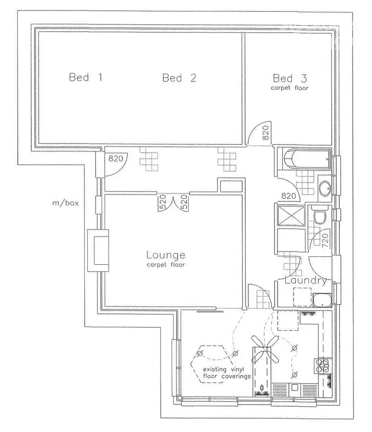 Floorplan of Homely house listing, 4 Community Street, Shepparton VIC 3630